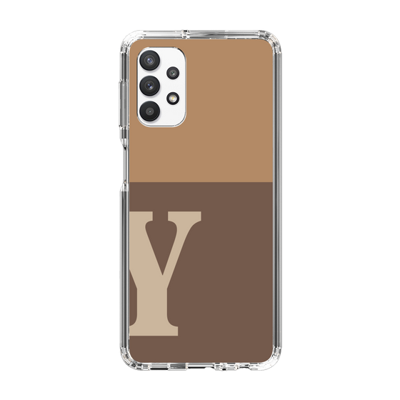 Slim Protection Case［ Original - initial two tone - Y brown ］