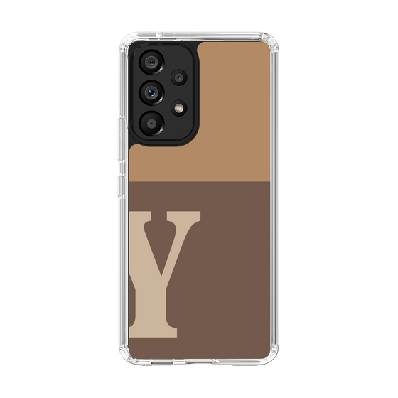 Slim Protection Case［ Original - initial two tone - Y brown ］