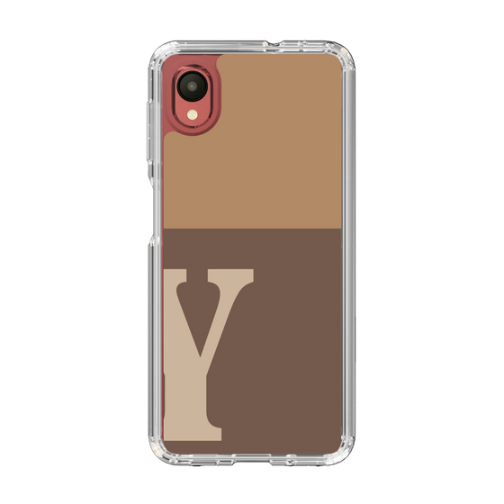Slim Protection Case［ Original - initial two tone - Y brown ］