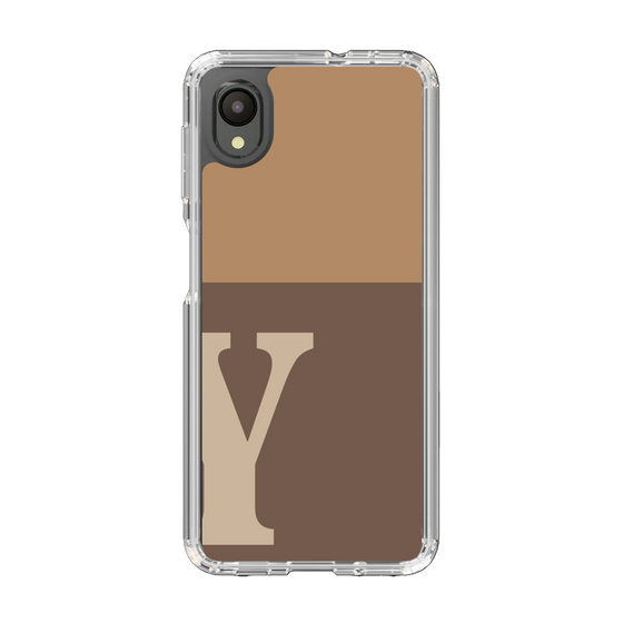 Slim Protection Case［ Original - initial two tone - Y brown ］