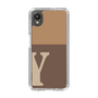 Slim Protection Case［ Original - initial two tone - Y brown ］