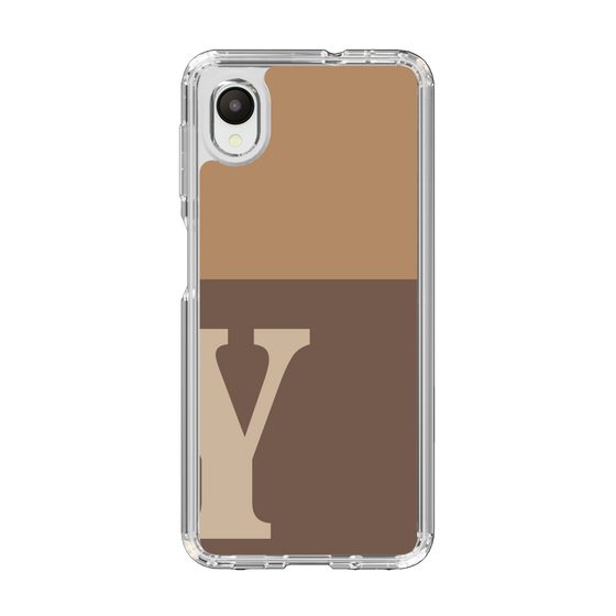 Slim Protection Case［ Original - initial two tone - Y brown ］