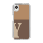 Slim Protection Case［ Original - initial two tone - Y brown ］
