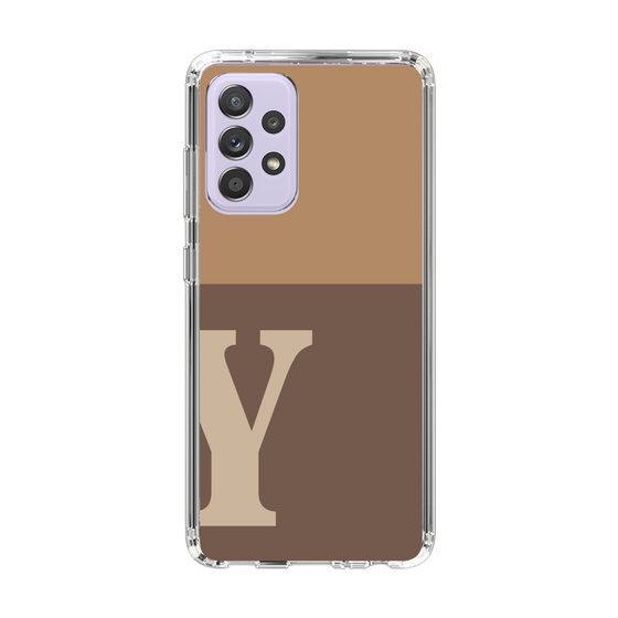 Slim Protection Case［ Original - initial two tone - Y brown ］
