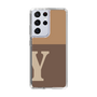 Slim Protection Case［ Original - initial two tone - Y brown ］