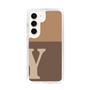 Slim Protection Case［ Original - initial two tone - Y brown ］
