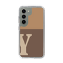 Slim Protection Case［ Original - initial two tone - Y brown ］