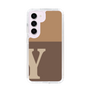 Slim Protection Case［ Original - initial two tone - Y brown ］