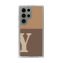 Slim Protection Case［ Original - initial two tone - Y brown ］