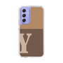 Slim Protection Case［ Original - initial two tone - Y brown ］