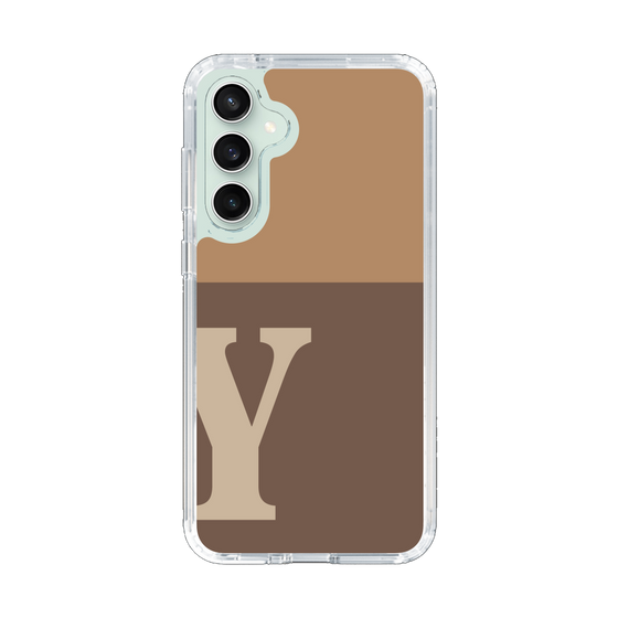 Slim Protection Case［ Original - initial two tone - Y brown ］