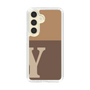 Slim Protection Case［ Original - initial two tone - Y brown ］