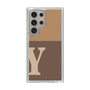 Slim Protection Case［ Original - initial two tone - Y brown ］