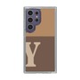 Slim Protection Case［ Original - initial two tone - Y brown ］