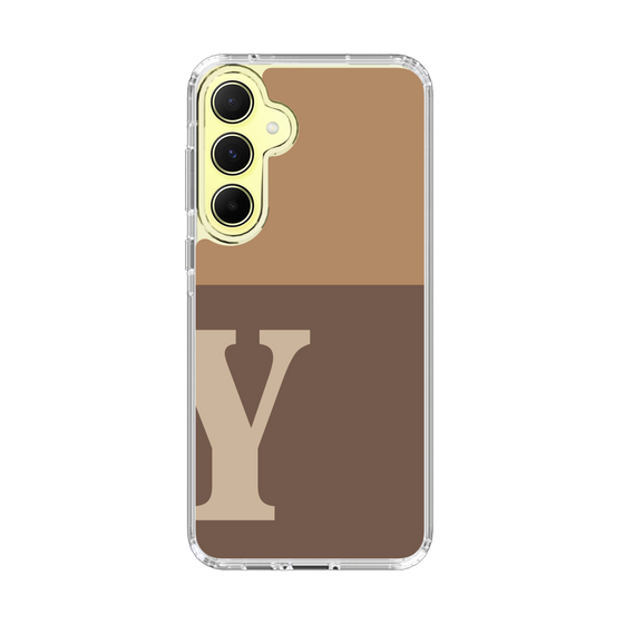 Slim Protection Case［ オリジナル - initial two tone - Y brown ］