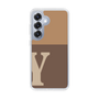 Slim Protection Case［ Original - initial two tone - Y brown ］