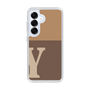 Slim Protection Case［ Original - initial two tone - Y brown ］