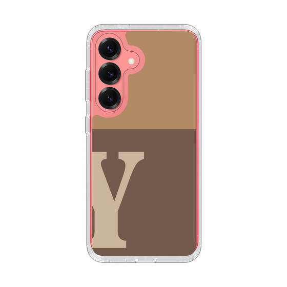 Slim Protection Case［ Original - initial two tone - Y brown ］