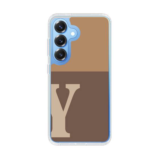 Slim Protection Case［ Original - initial two tone - Y brown ］