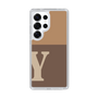 Slim Protection Case［ Original - initial two tone - Y brown ］