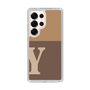 Slim Protection Case［ Original - initial two tone - Y brown ］