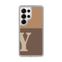 Slim Protection Case［ Original - initial two tone - Y brown ］