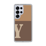 Slim Protection Case［ Original - initial two tone - Y brown ］