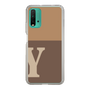 Slim Protection Case［ Original - initial two tone - Y brown ］