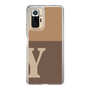 Slim Protection Case［ Original - initial two tone - Y brown ］