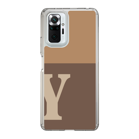 Slim Protection Case［ Original - initial two tone - Y brown ］