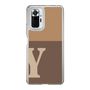 Slim Protection Case［ Original - initial two tone - Y brown ］