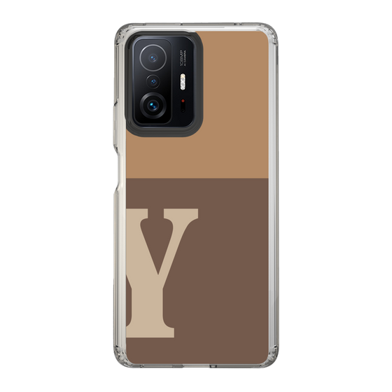 Slim Protection Case［ Original - initial two tone - Y brown ］