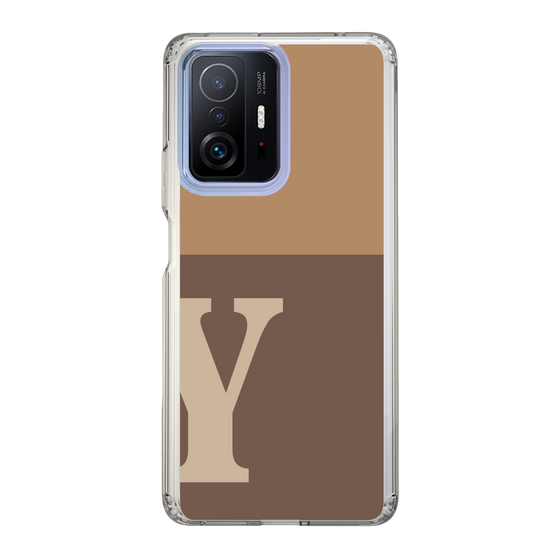 Slim Protection Case［ Original - initial two tone - Y brown ］