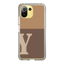 Slim Protection Case［ Original - initial two tone - Y brown ］