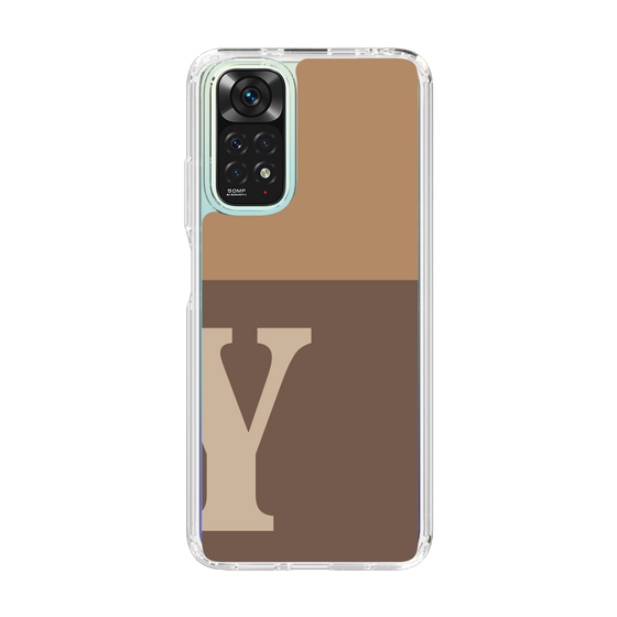 Slim Protection Case［ Original - initial two tone - Y brown ］