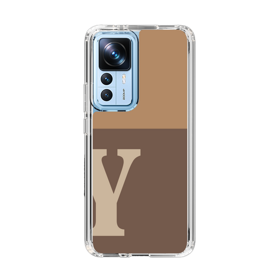 Slim Protection Case［ Original - initial two tone - Y brown ］