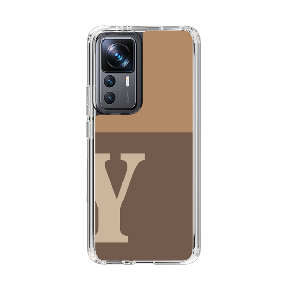 Slim Protection Case［ Original - initial two tone - Y brown ］
