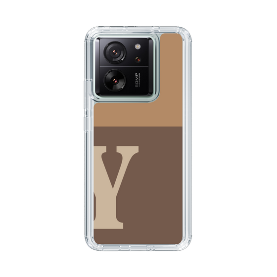 Slim Protection Case［ Original - initial two tone - Y brown ］