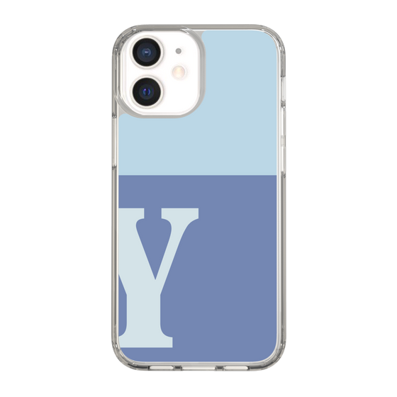 Slim Protection Case［ Original - initial two tone - Y blue ］