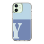 Slim Protection Case［ Original - initial two tone - Y blue ］