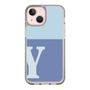 Slim Protection Case［ Original - initial two tone - Y blue ］