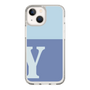 Slim Protection Case［ Original - initial two tone - Y blue ］