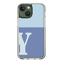 Slim Protection Case［ Original - initial two tone - Y blue ］