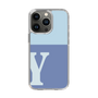 Slim Protection Case［ Original - initial two tone - Y blue ］
