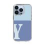 Slim Protection Case［ Original - initial two tone - Y blue ］