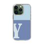 Slim Protection Case［ Original - initial two tone - Y blue ］