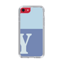 Slim Protection Case［ Original - initial two tone - Y blue ］