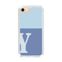 Slim Protection Case［ Original - initial two tone - Y blue ］