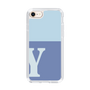 Slim Protection Case［ Original - initial two tone - Y blue ］