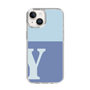 Slim Protection Case［ Original - initial two tone - Y blue ］